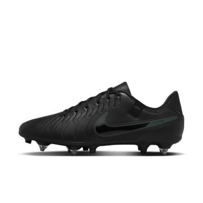 Nike Tiempo Legend 10 Academy Soft Ground Low Top Football Boot Black